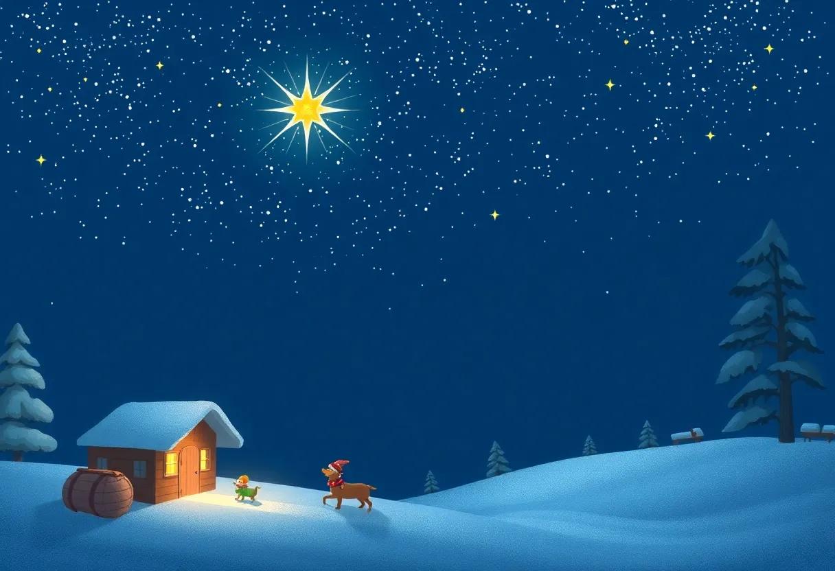 The Little Star's Gentle Light​ Carrying⁤ Dreams ⁢Home