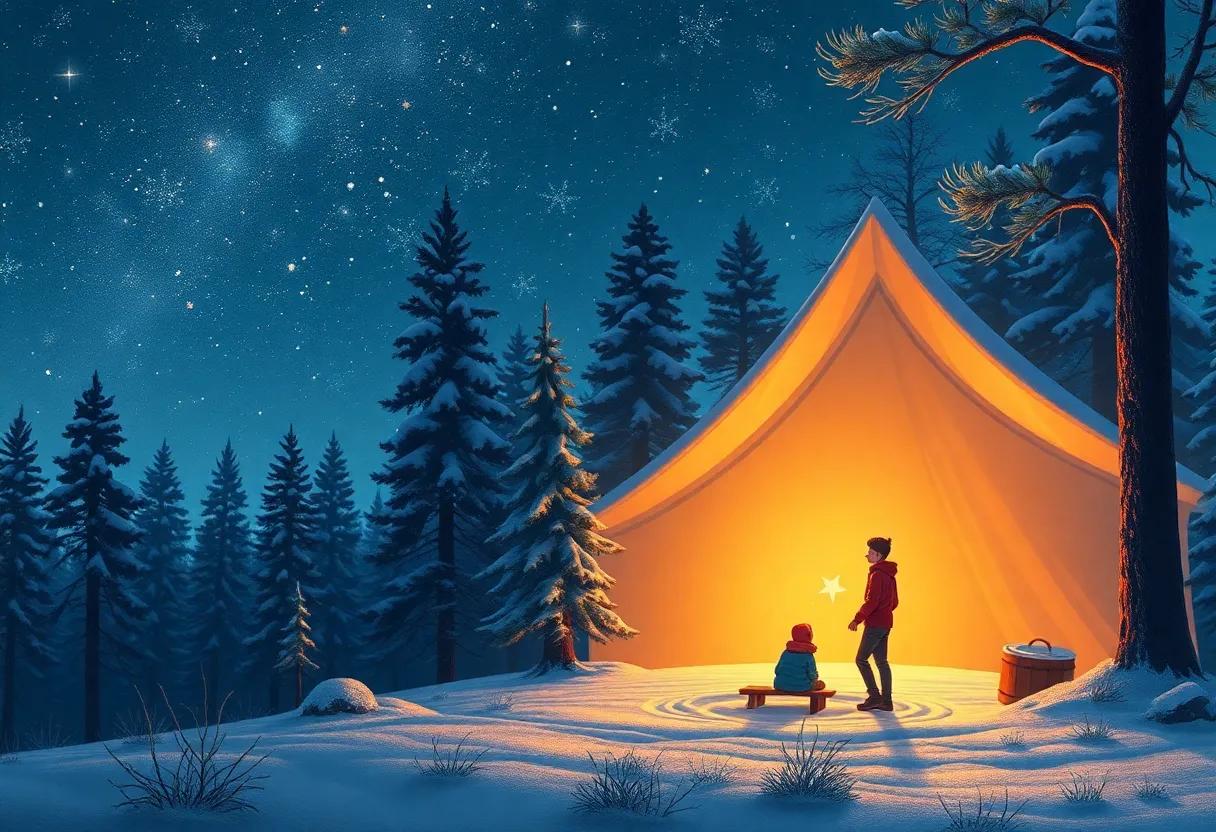 Travelers Lost Amidst the⁢ Whispering‍ Pines