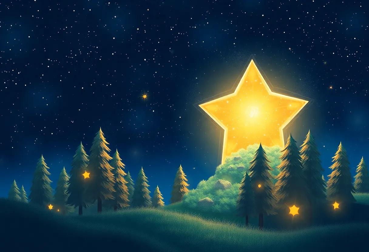 Glowing Forests Whisper Secrets of Friendship