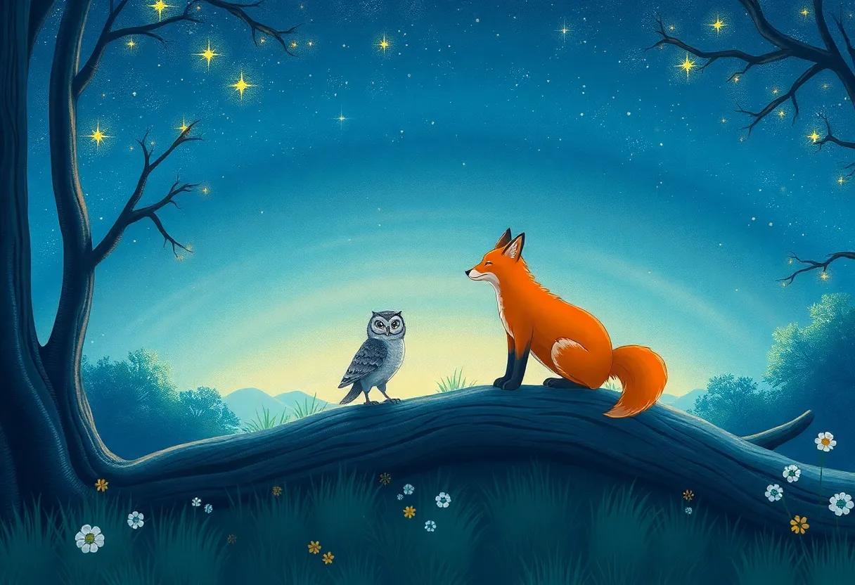 Meeting the wise Owl Under ⁣the​ Silver ⁣Oak