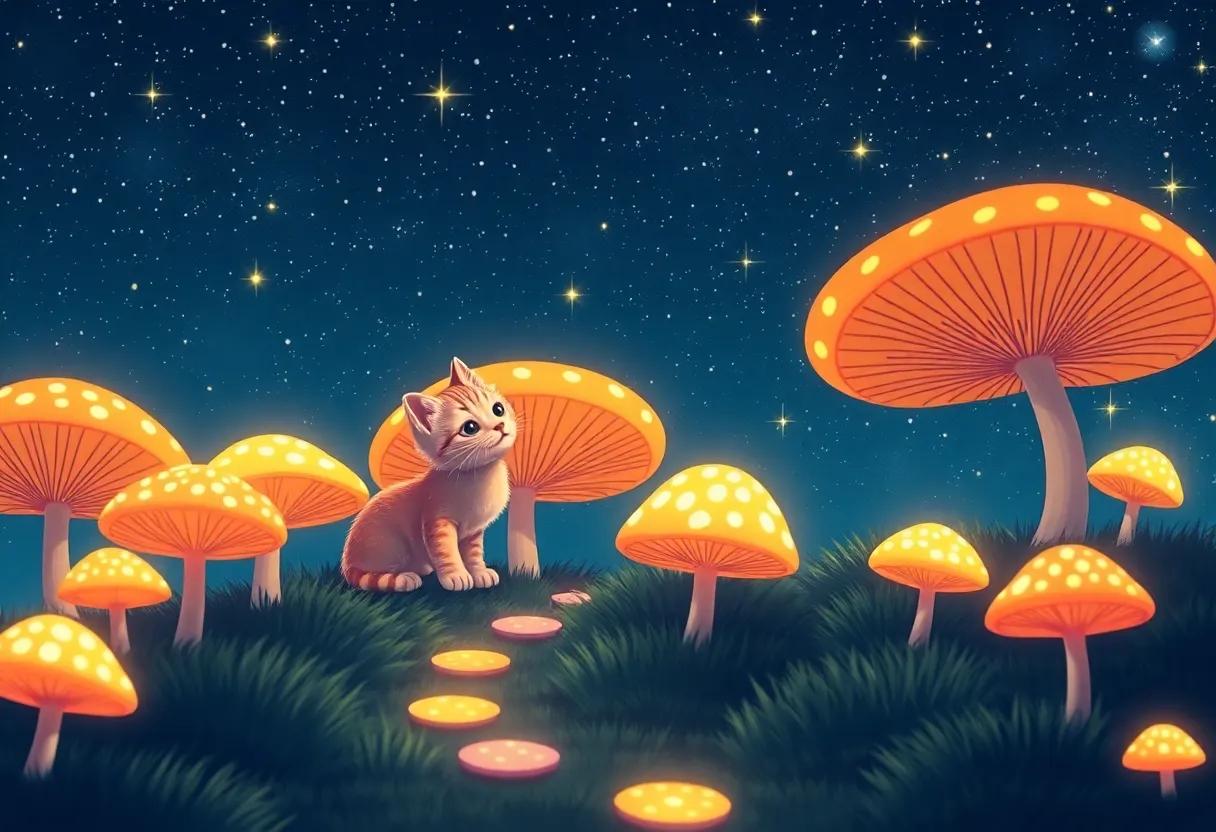 Discovering⁢ the⁢ Hidden Path⁣ of Glowing​ Mushrooms