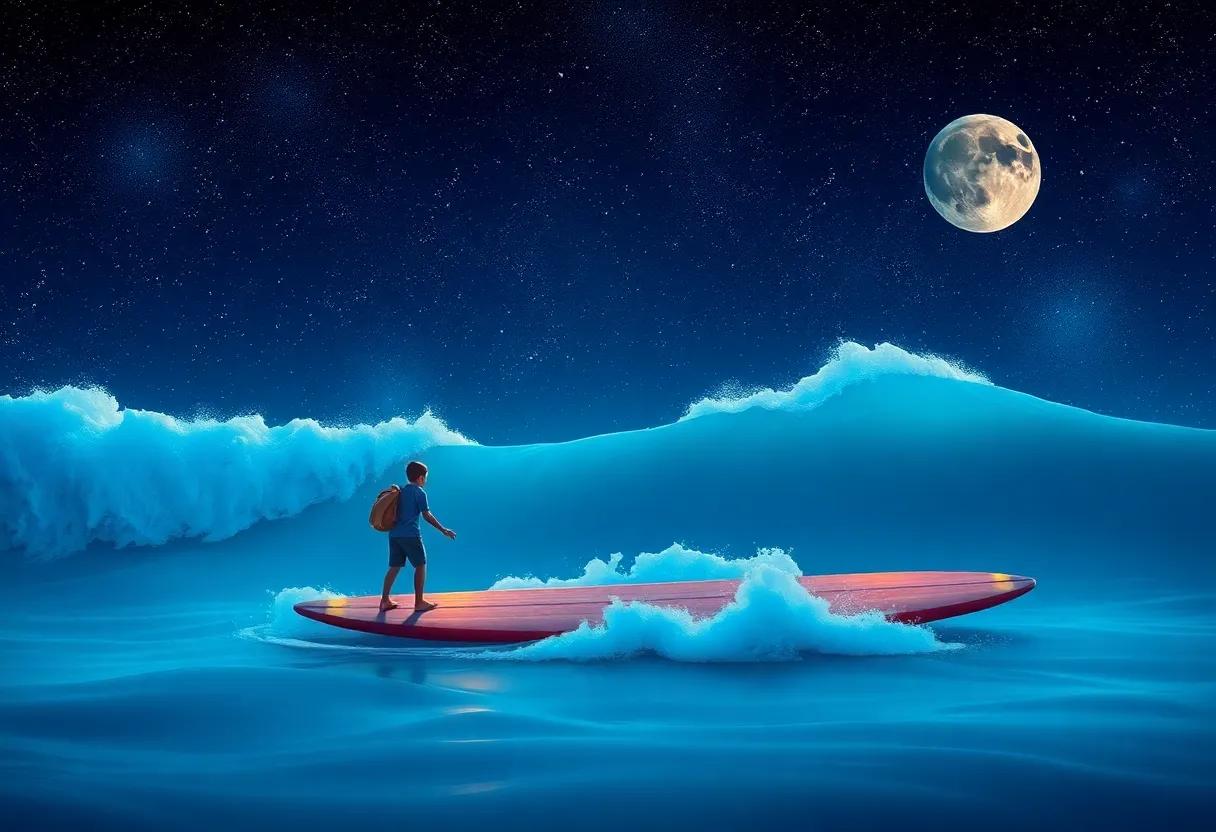 Dreaming of Tomorrow's Adventures Beneath the Starlit Sky