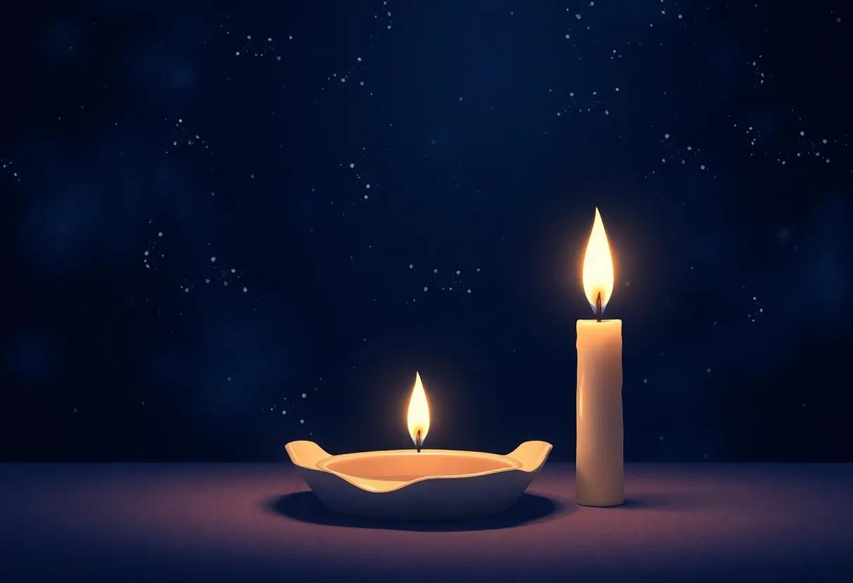 The Candle's magical Glow That Defied the ⁢Deepest darkness