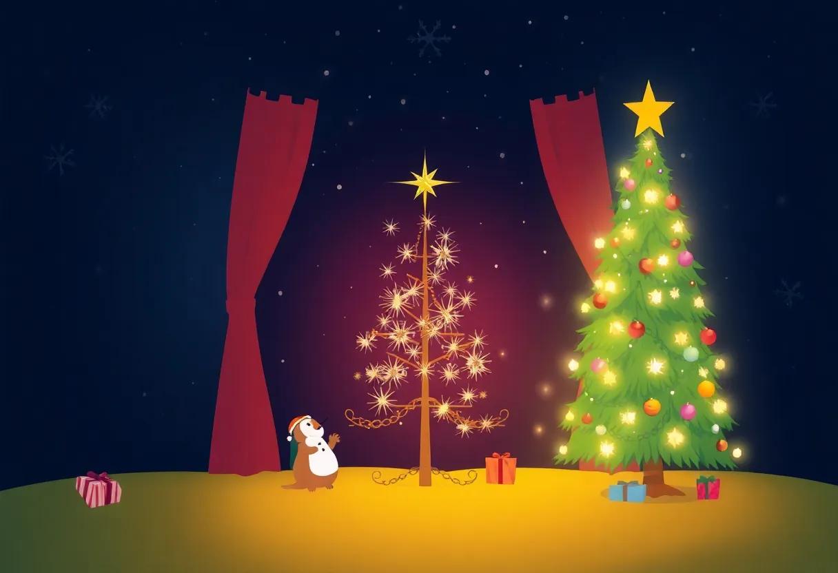 the‍ Magic​ Sparkle that Awoke the‌ Christmas Tree