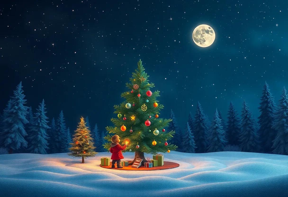 Glowing Ornaments that Held Tiny Wishes
