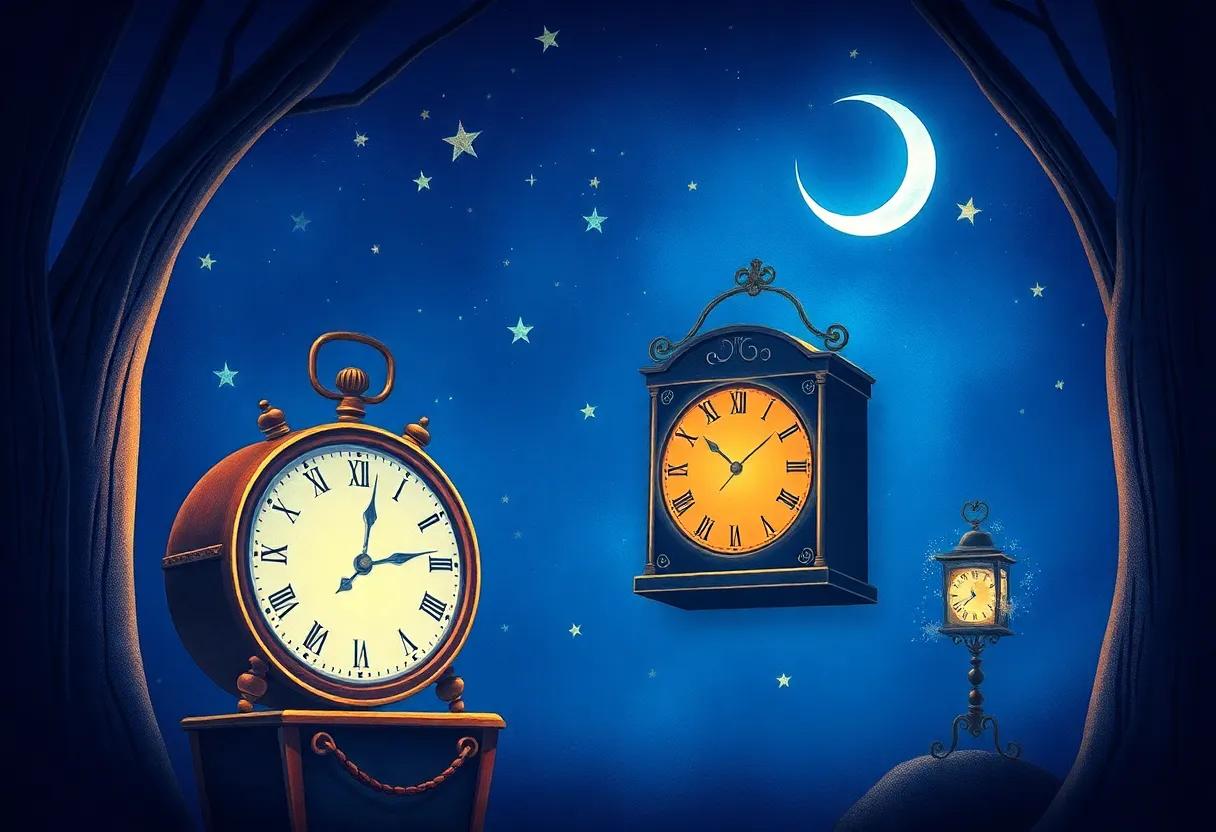 Magic Spilled from the Clock's Silent Tick