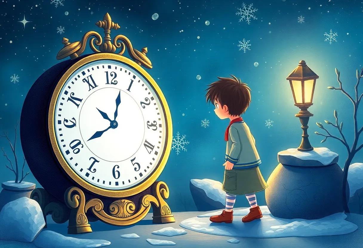 The Child Who Ventured Into Frozen Time