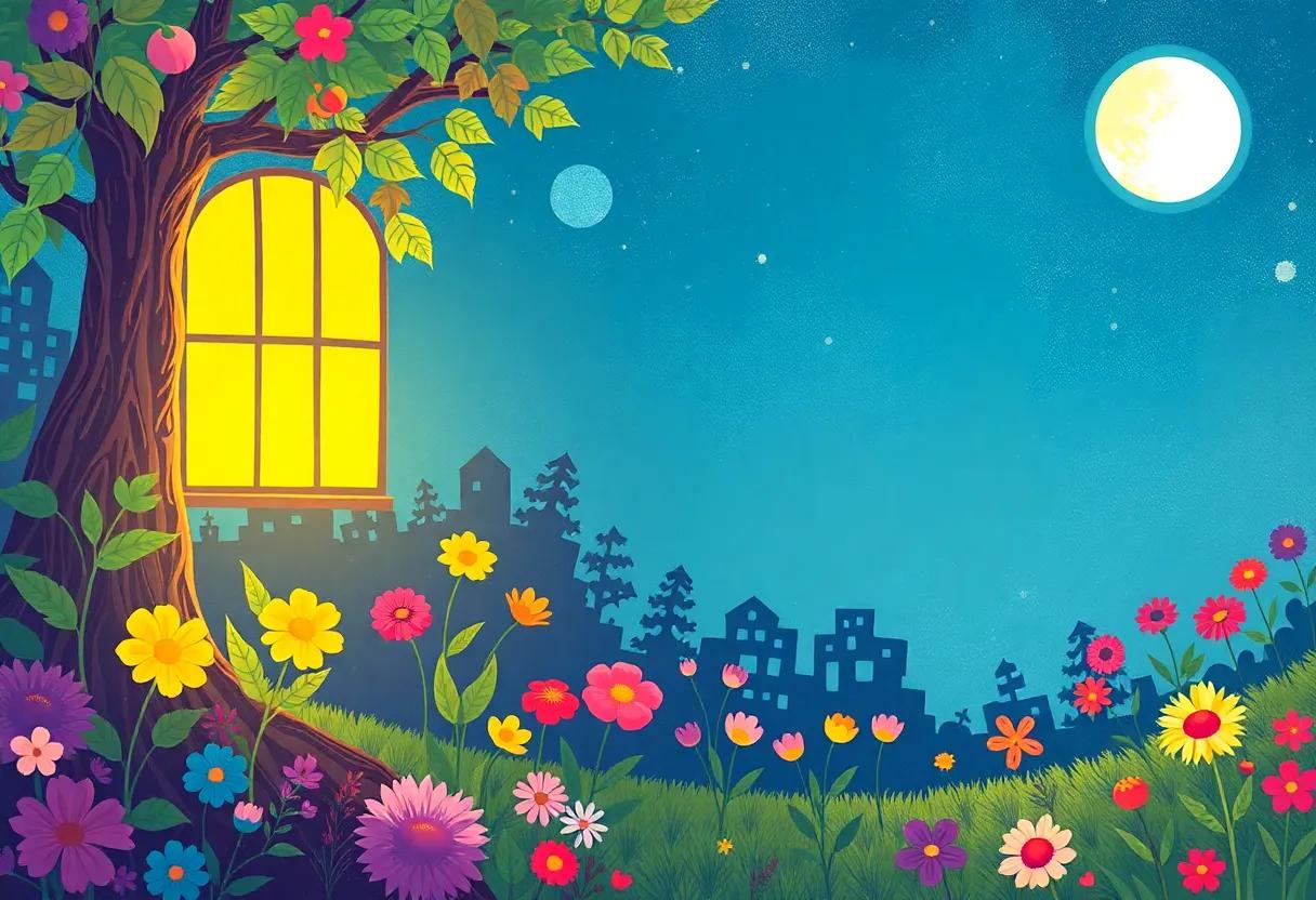 Colors That Danced Under the ⁢Moonlight