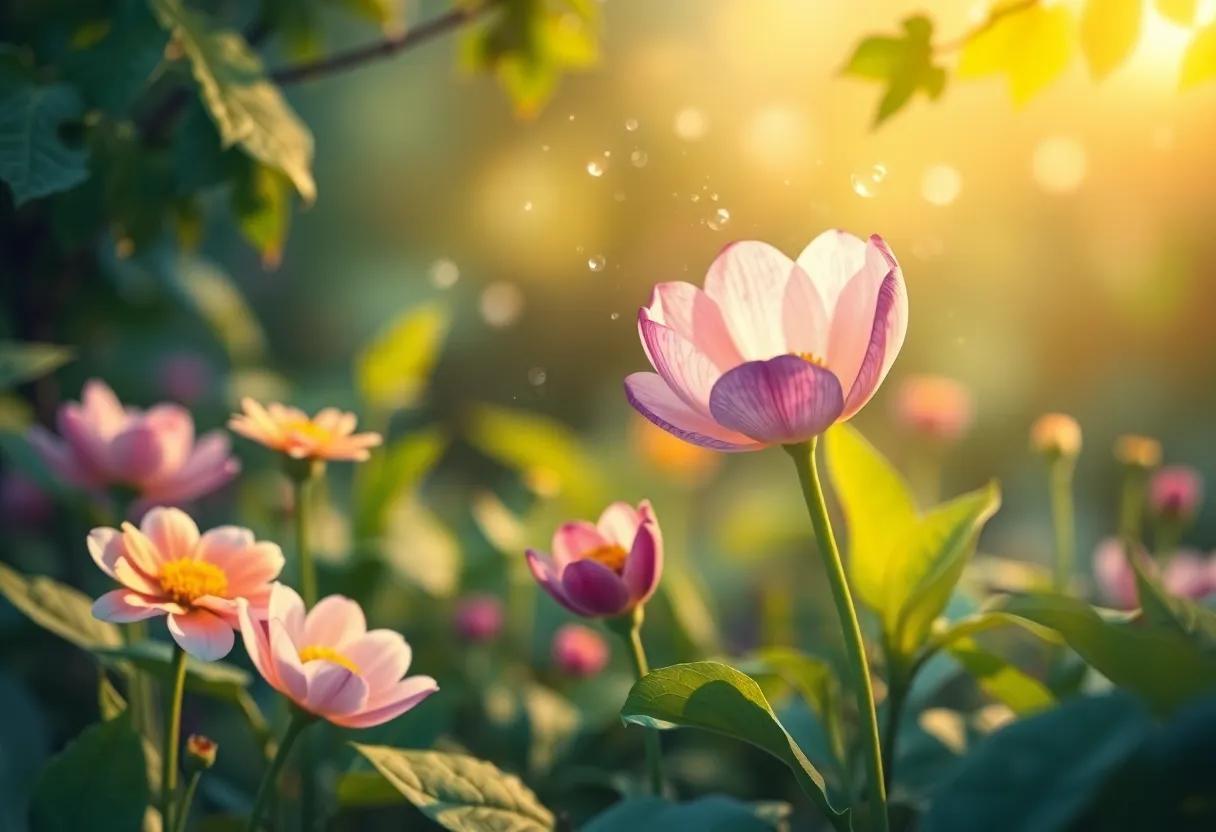 Seeds of wonder Sprouting in Moonbeams