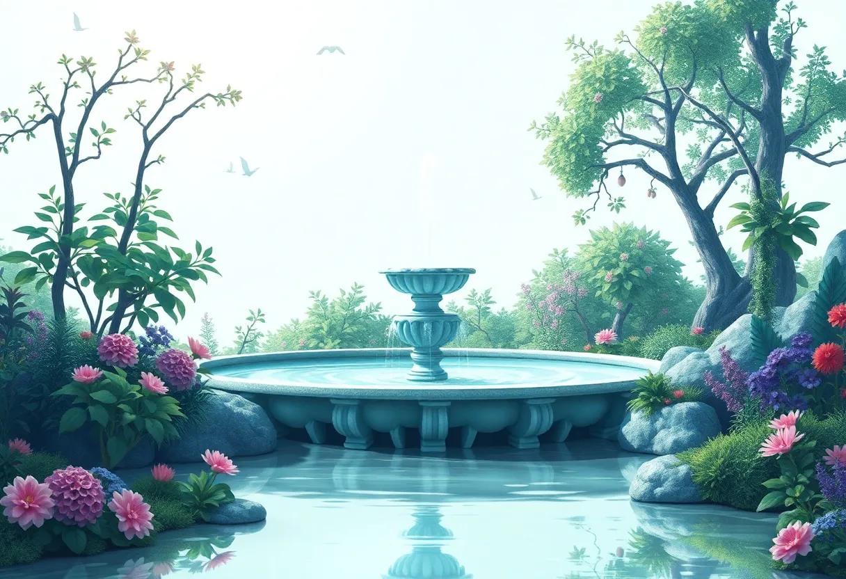 The ‍Silver Fountain Where Wishes Take ⁣Flight