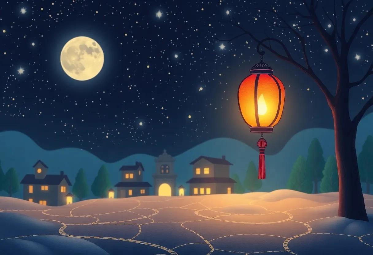 The Lantern's Secret Map ⁢Hidden in Starlight Patterns