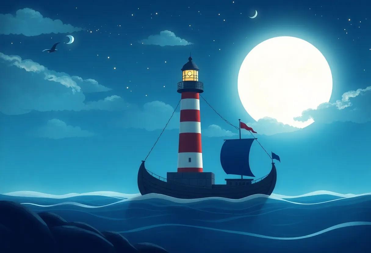 A Brave Little Ship Guided Home by Hope