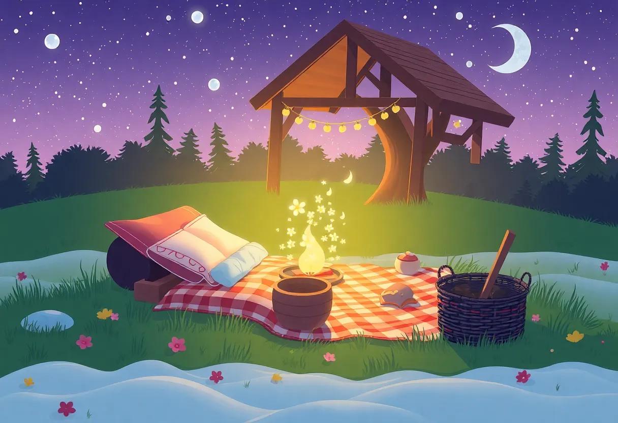 Dreamy Dreams Sparked by the⁣ Twilight Picnic Adventure