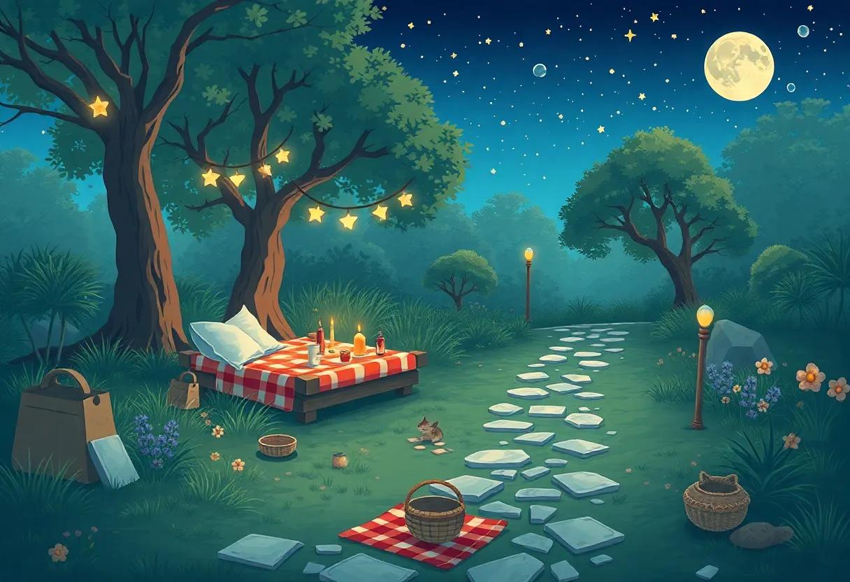Finding Hidden Paths with⁣ the Enchanted picnic Guide