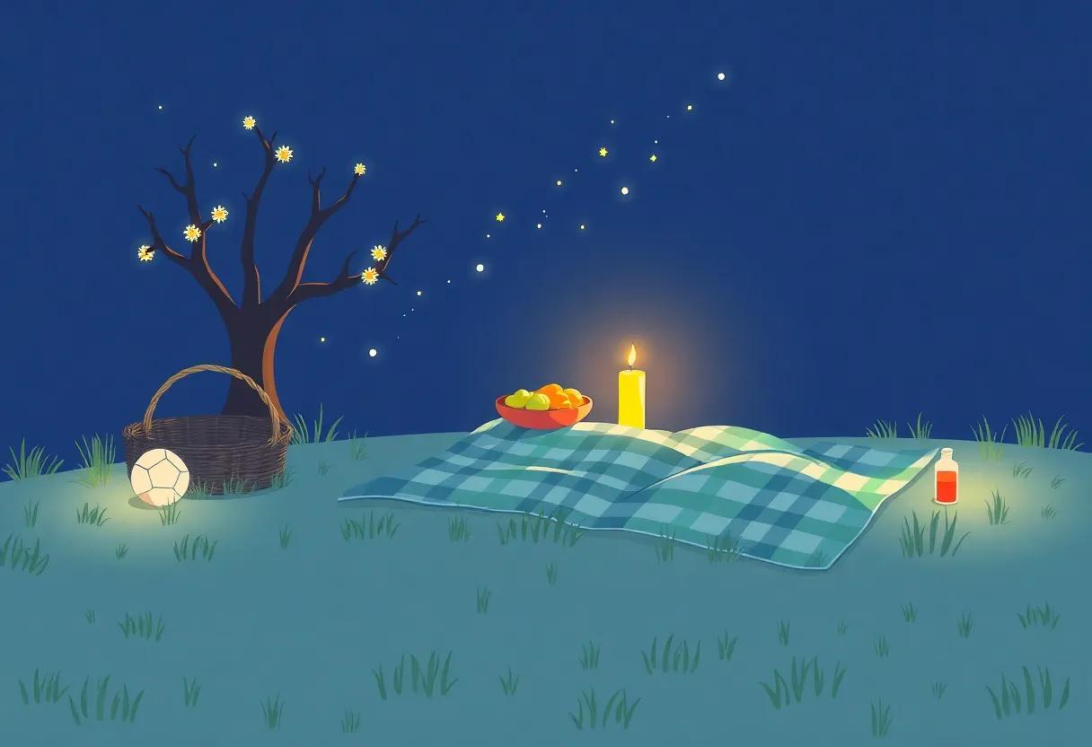 The picnic Blanket that Folded Itself with Grace