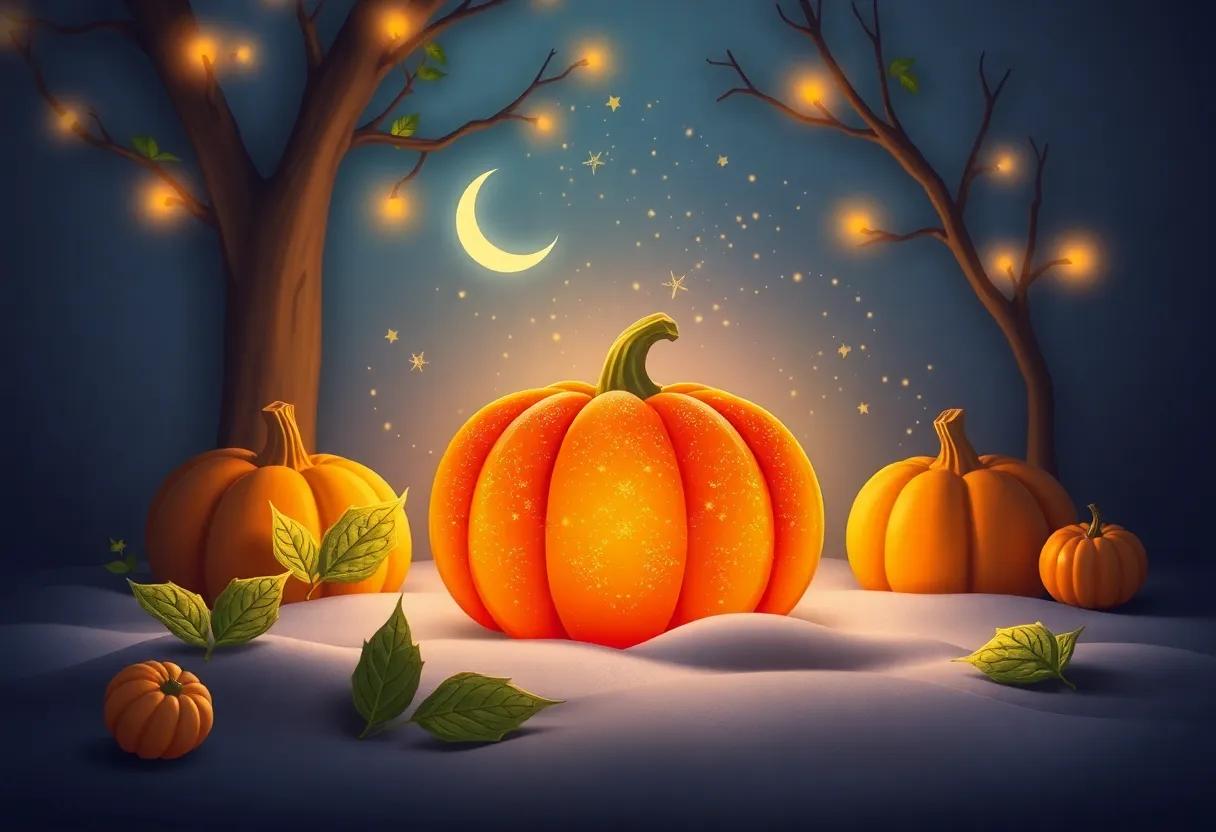 the Magical Glow of the Enchanted Pumpkin
