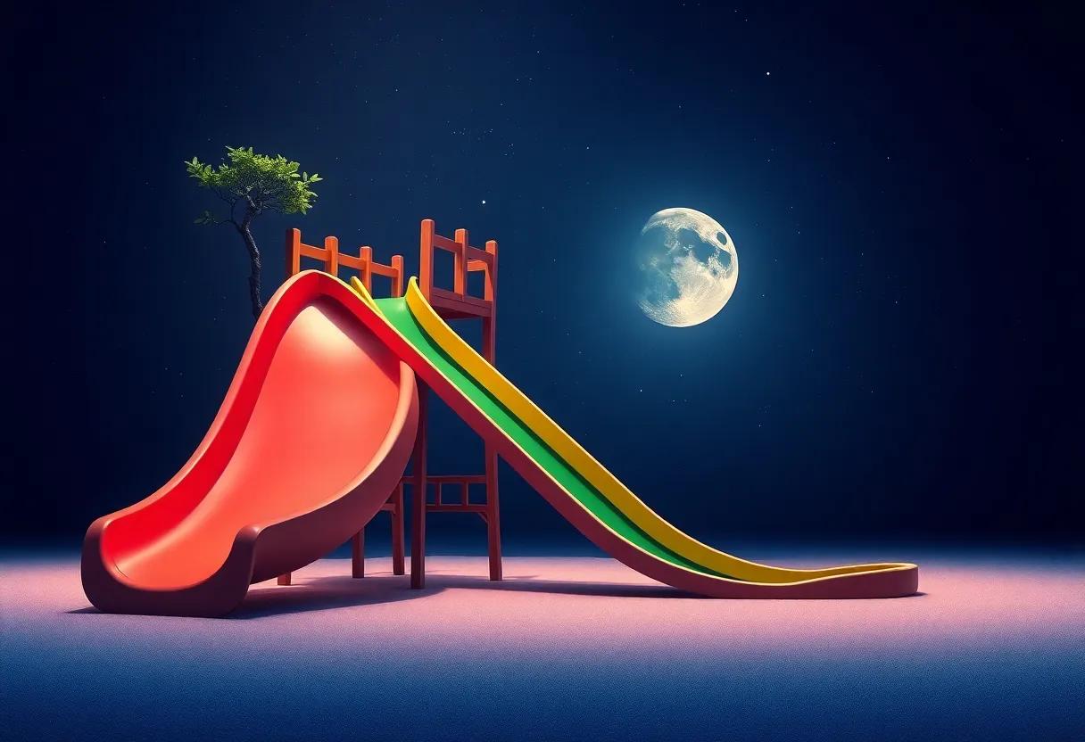 The ⁣Secret Growth of ⁣the Gigantic​ Colorful Slide