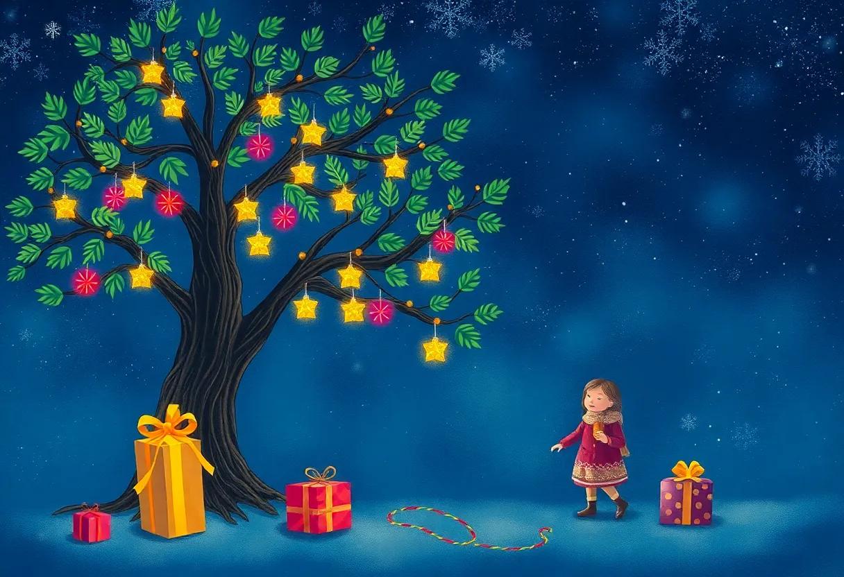 The Secret Ritual of the Tree's Midnight Gift-Giving