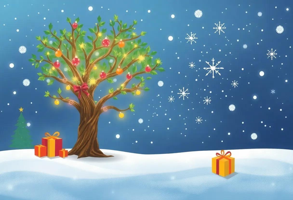 The Sparkling Gifts Falling Softly Like Snowflakes