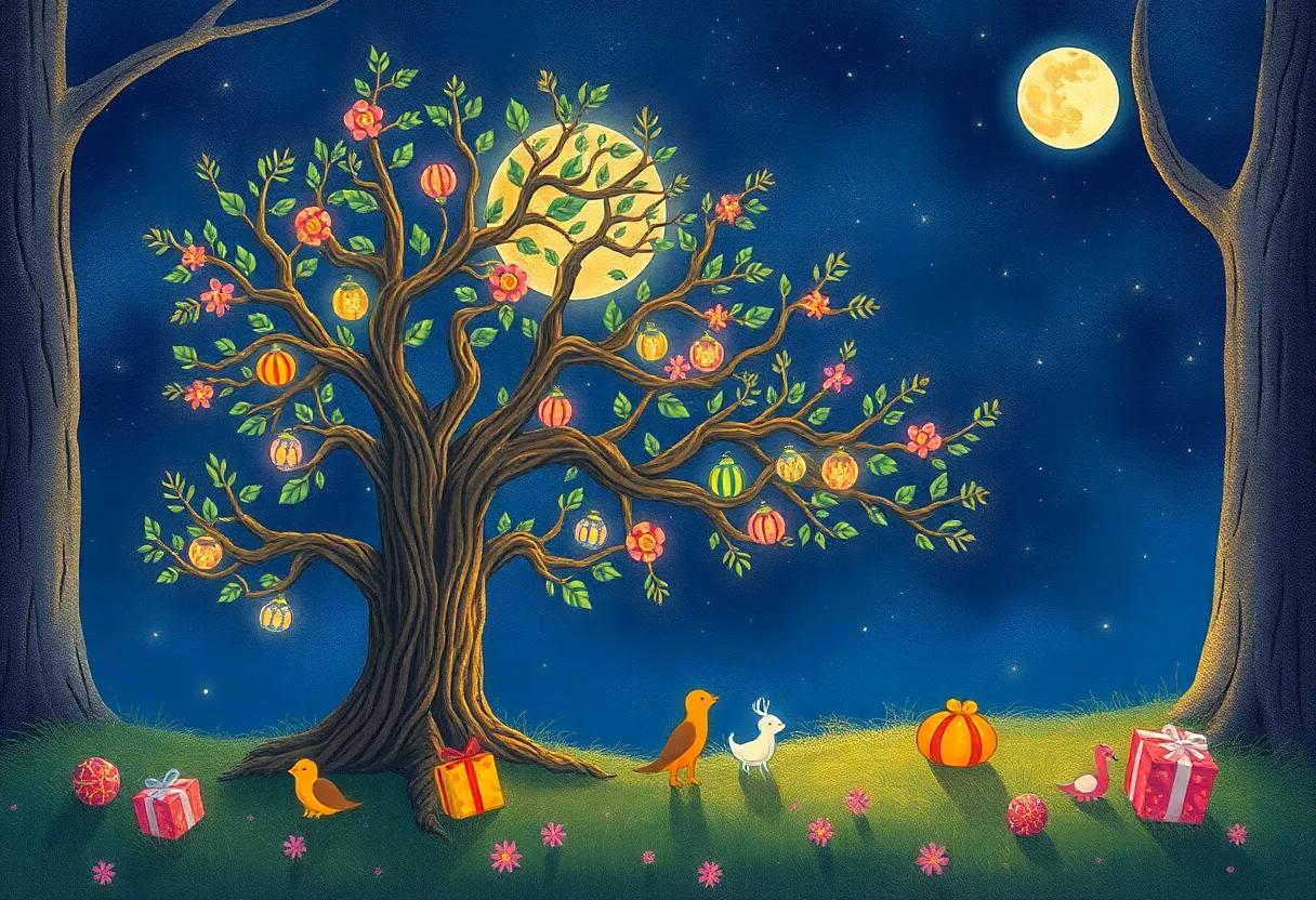 Tiny Creatures Awaiting Their Moonlit Surprises