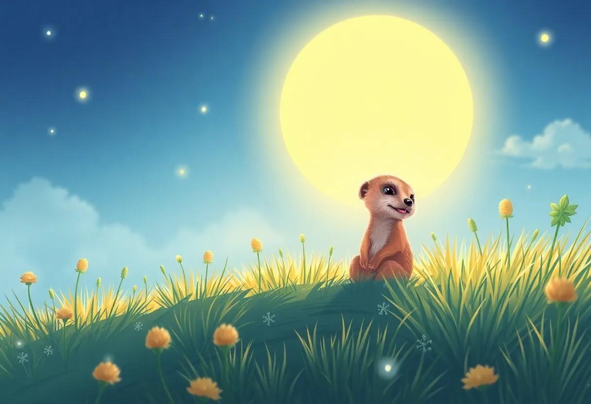 The Joyful Morning Meadow Awakening