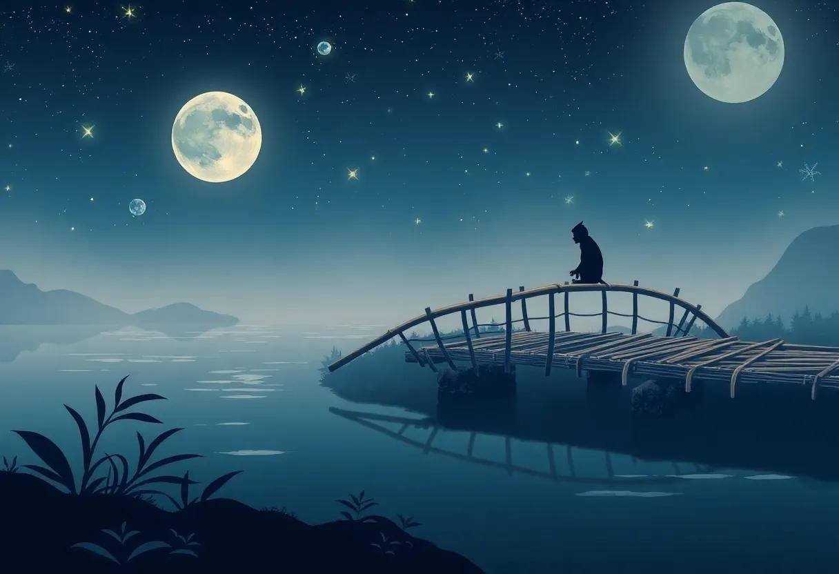 Crossing the Whispering Bamboo ⁣Bridge