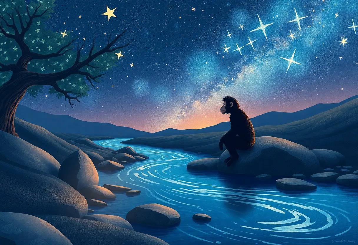 Reaching the Enchanted Starry clearing