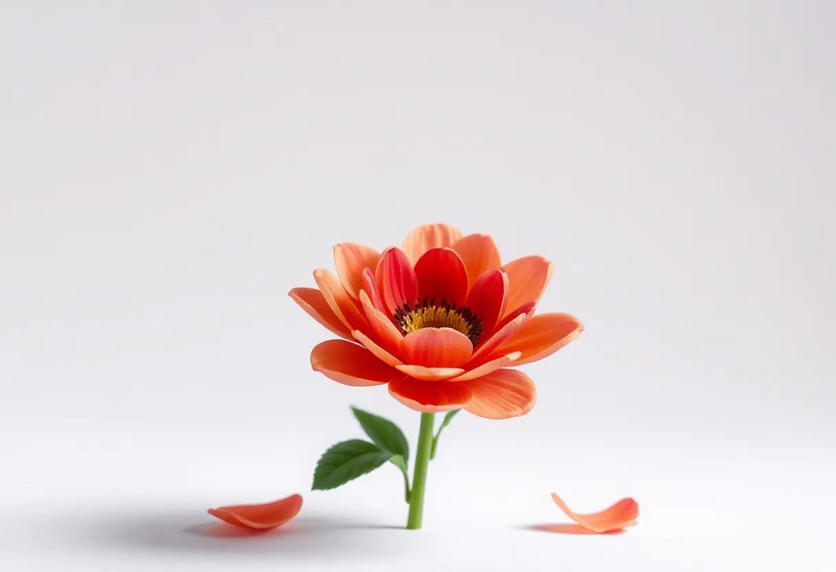 Whispers of Love Carried on Petals