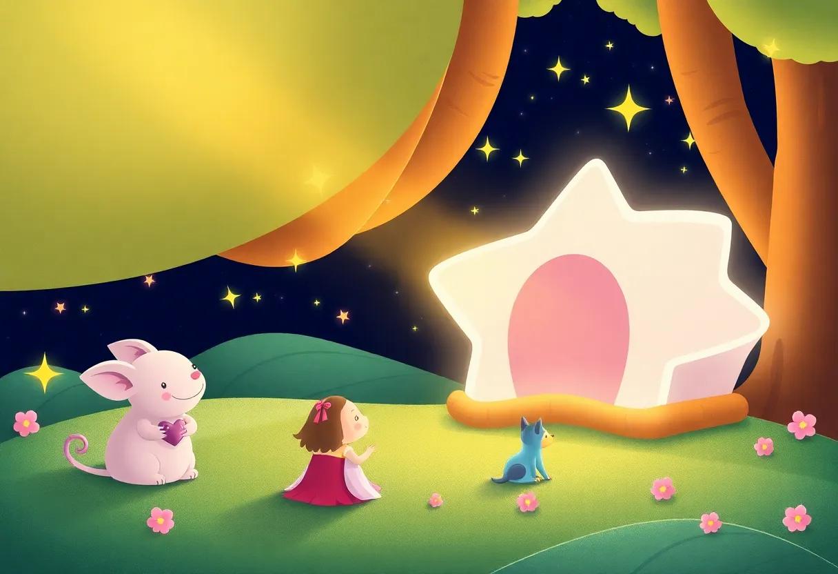 Magical ‌Creatures Gathering for a Special Celebration