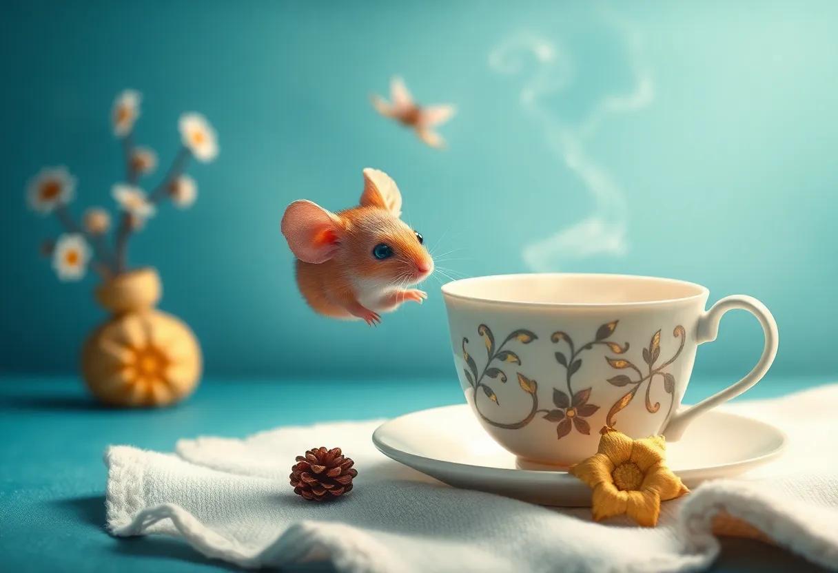 Tales Whispered by⁣ the Curled-up Teabag Guardians
