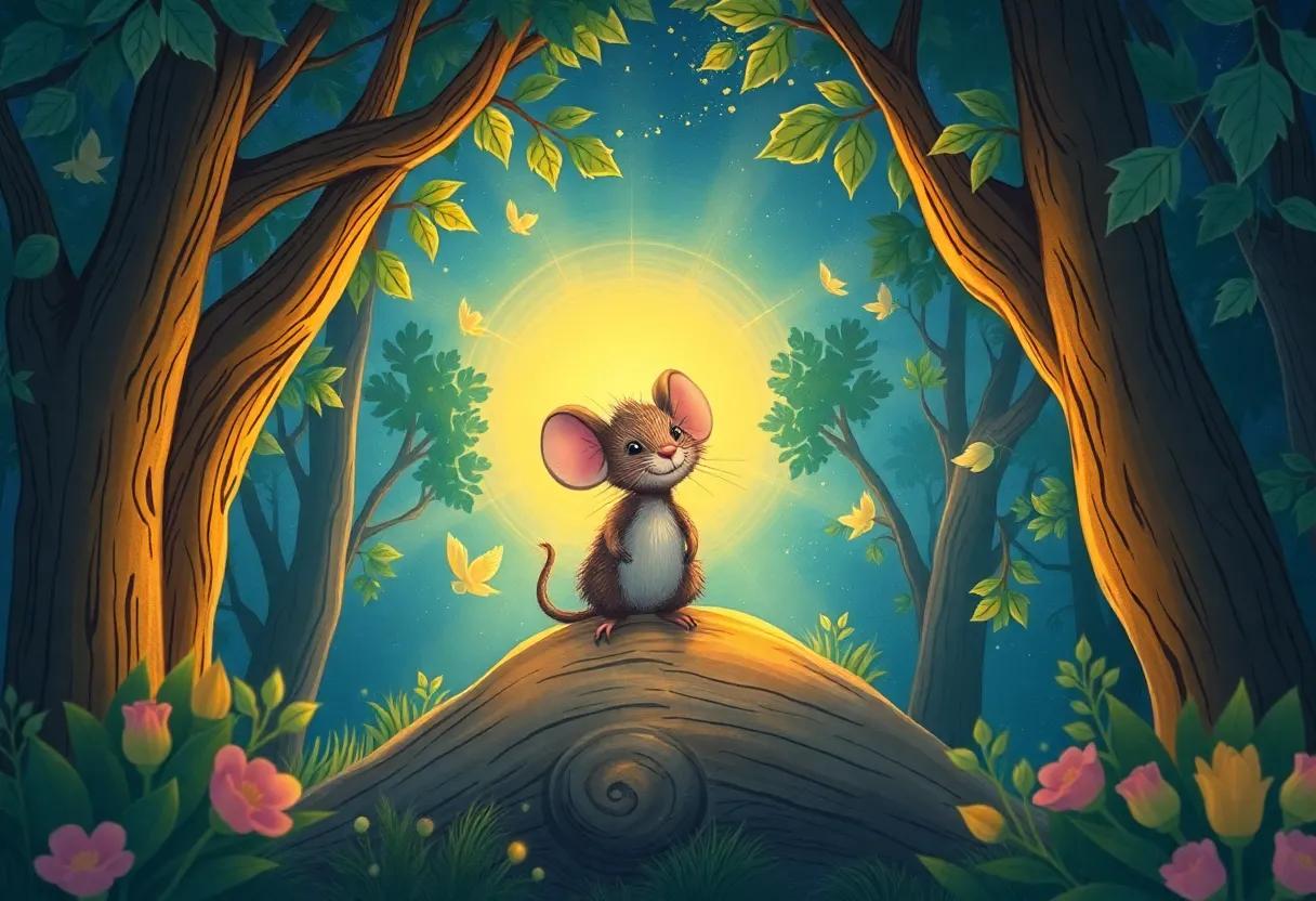 Journey through the Enchanted Forest of Twinkling Shadows