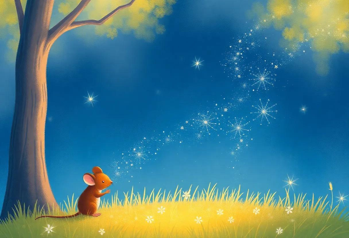 Whispers of the Shimmering Crown in the Morning Breeze