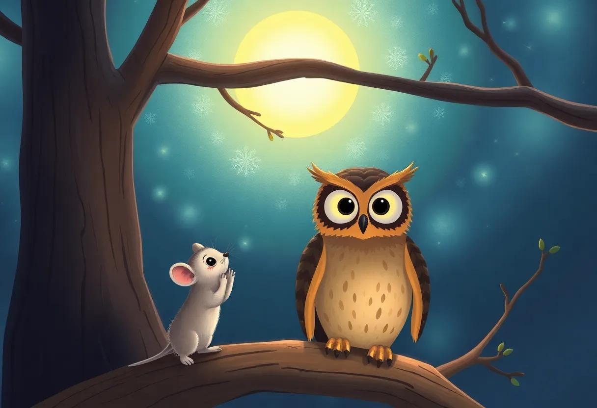 Meeting the Wise Owl Keeper of Ancient Secrets