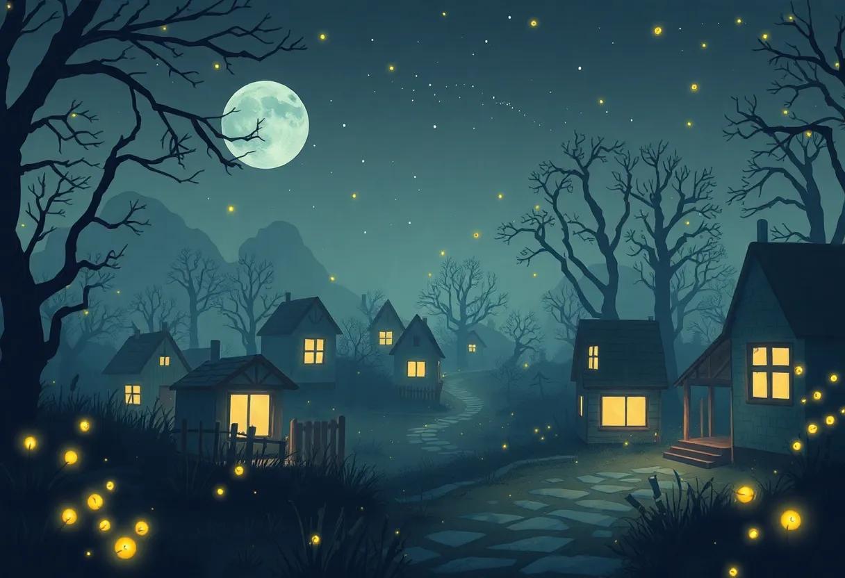 Hidden ⁣Paths Illuminated by Fireflies