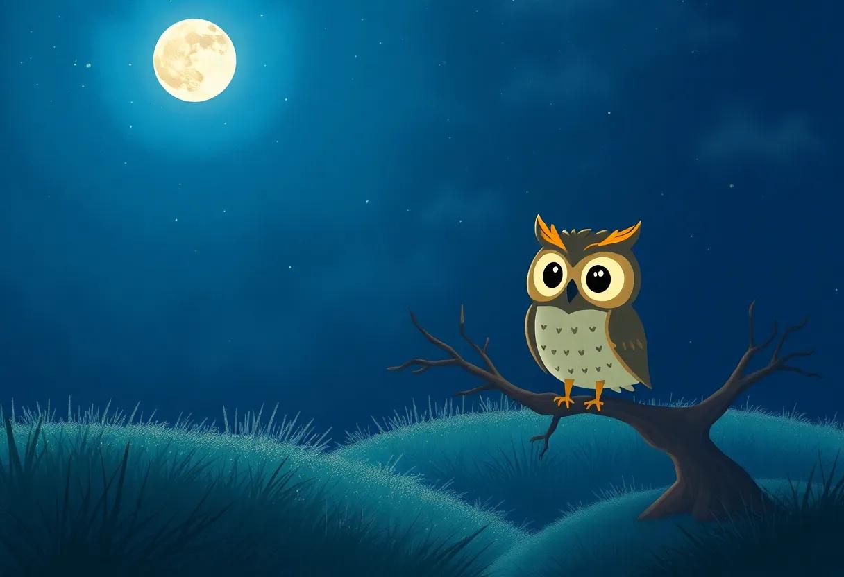 The Sparkling Moonlight Guides the Way