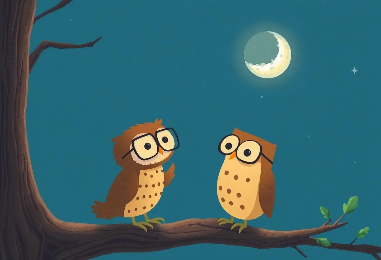 Searching for Glasses Under the Moonlight