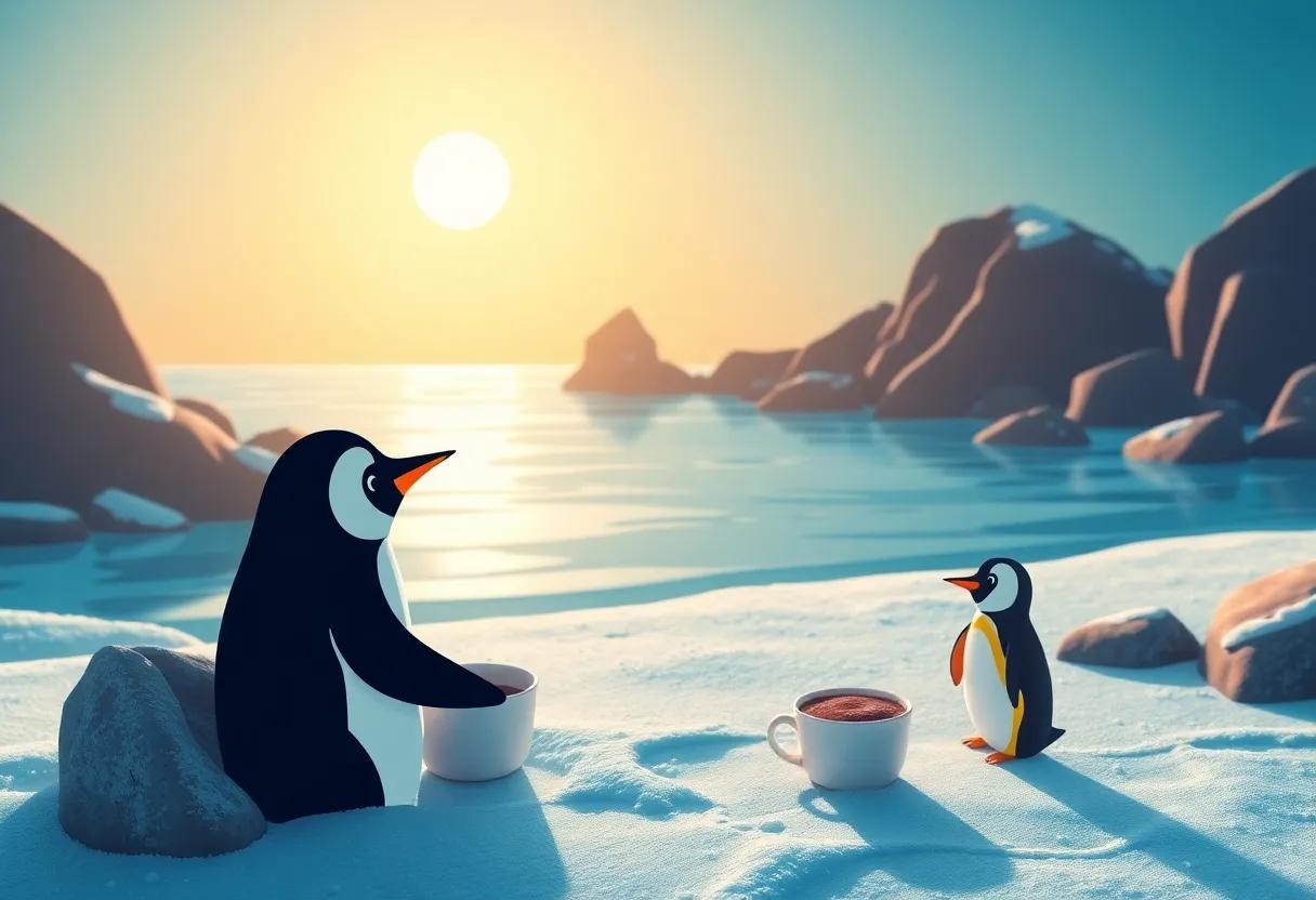 The Frosty Morning Discovery⁣ by‍ the Icy Shore