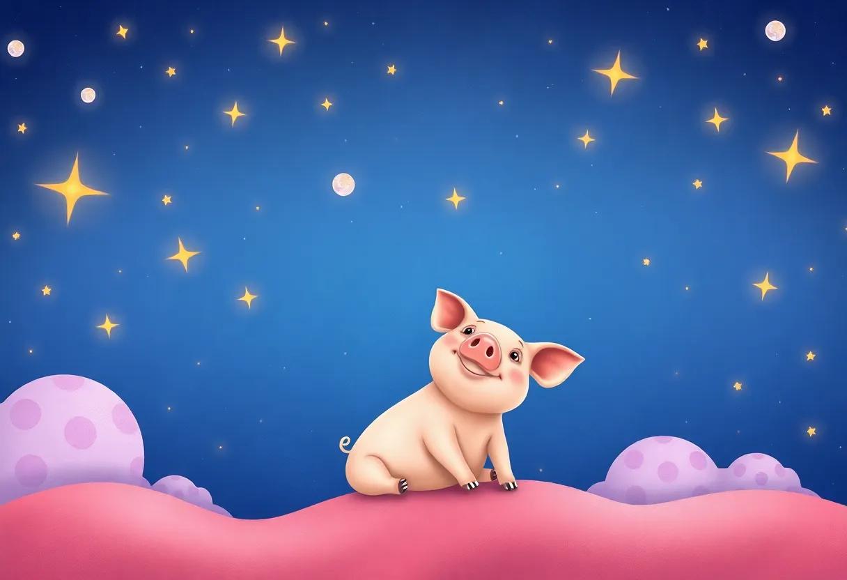 Stars ⁢Twinkle Amidst the‍ Playful Patterns