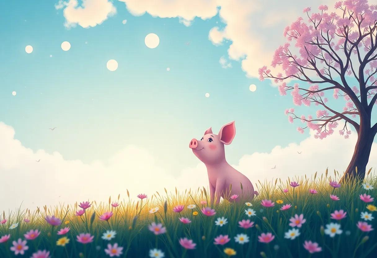 mixing Magical Paints in ​a Meadow
