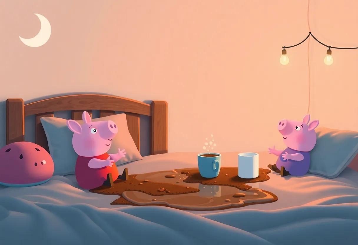 Sharing Giggles and⁣ Warm Cups of Chocolate Milk