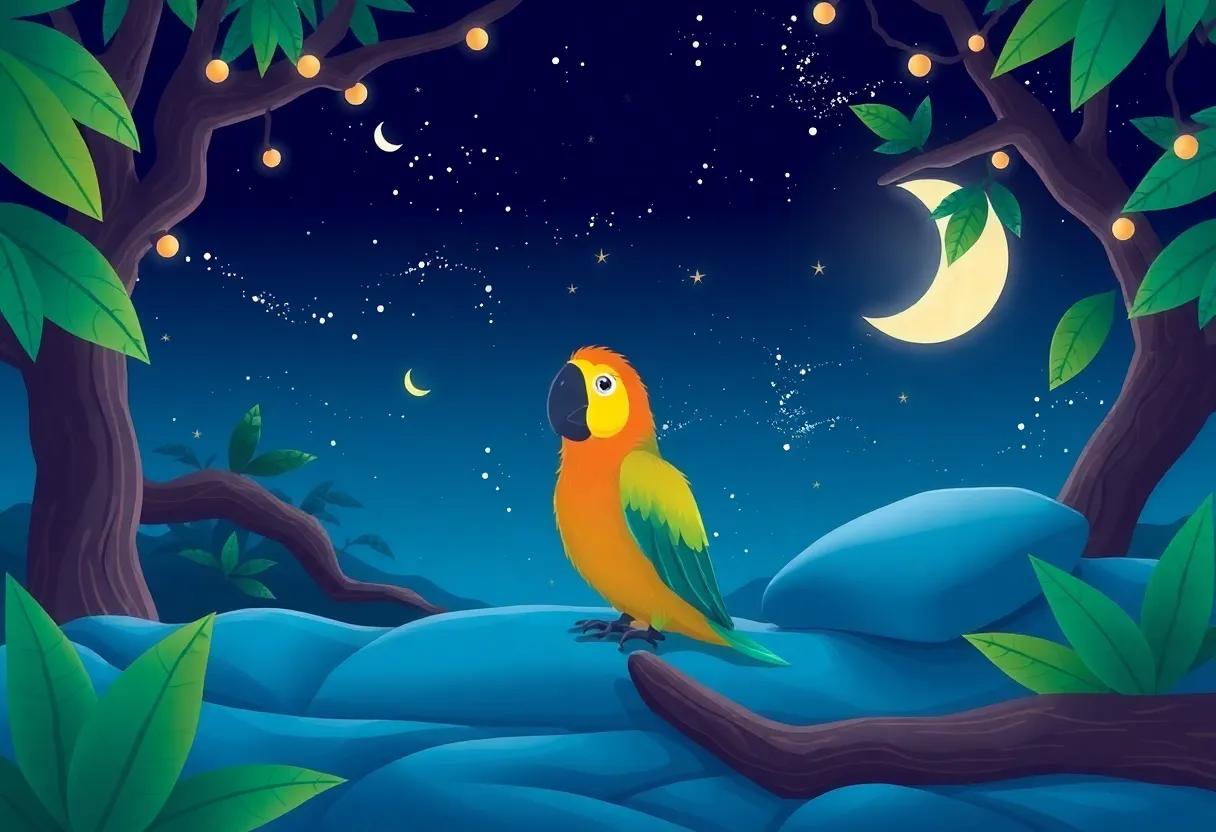 Finding Peace in the Gentle Night Breeze