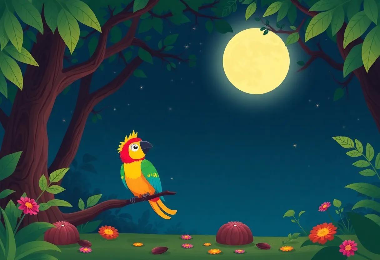 Dancing Under the Moonlit canopy