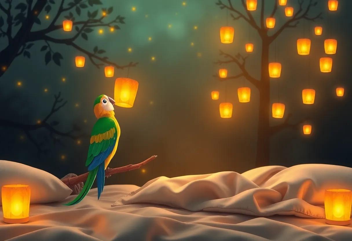 The Magical Glow of Firefly Lanterns