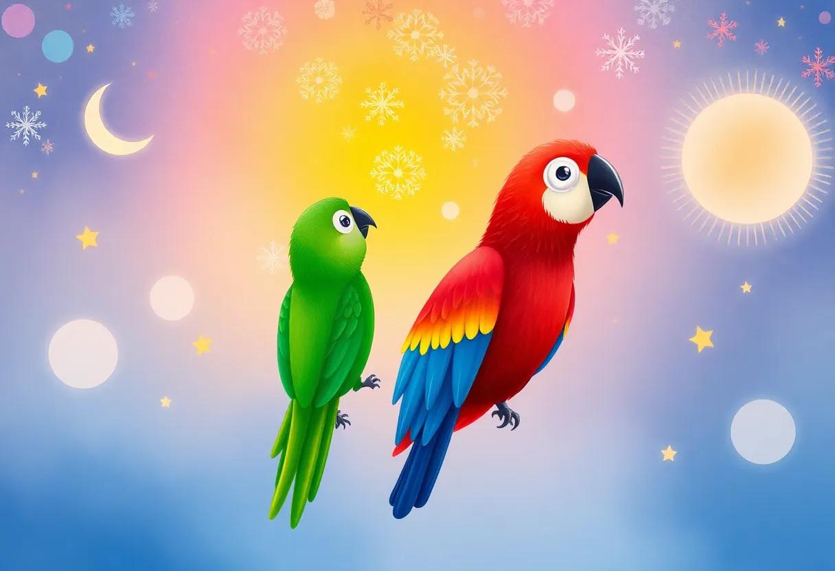 Meeting the ‌Colorful Creatures Along the Rainbow Path