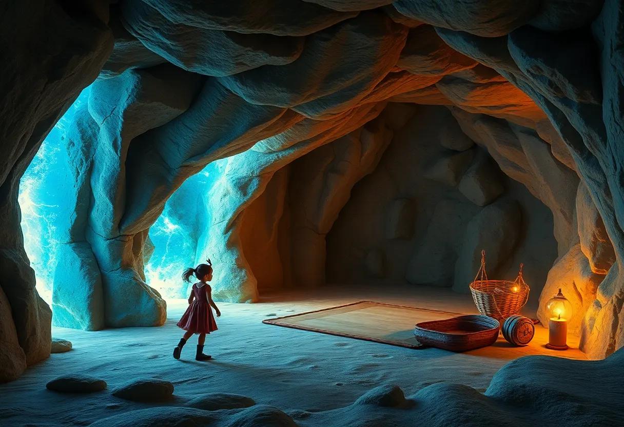 Unveiling‍ the Secret Cave with Glowing‍ Crystal Walls