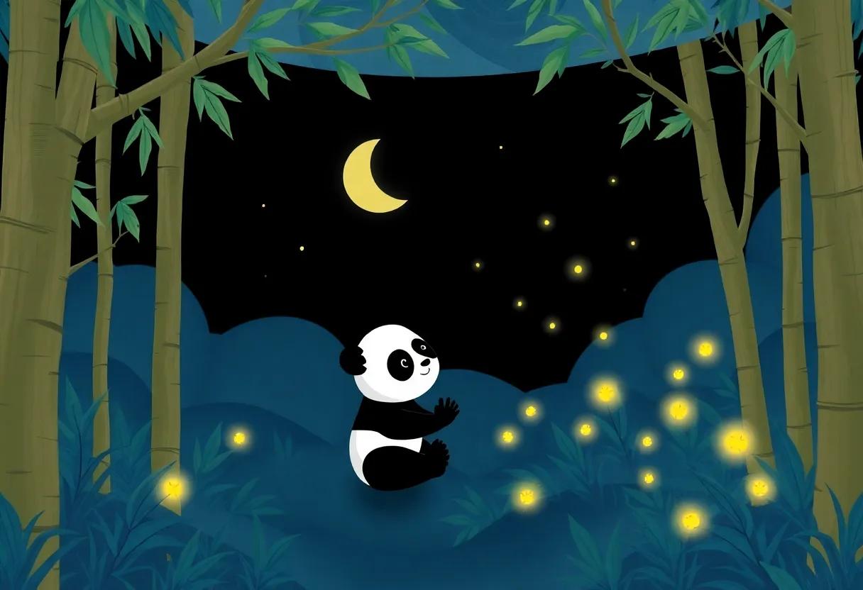 The Sparkling Glow of Fireflies Lighting the Path