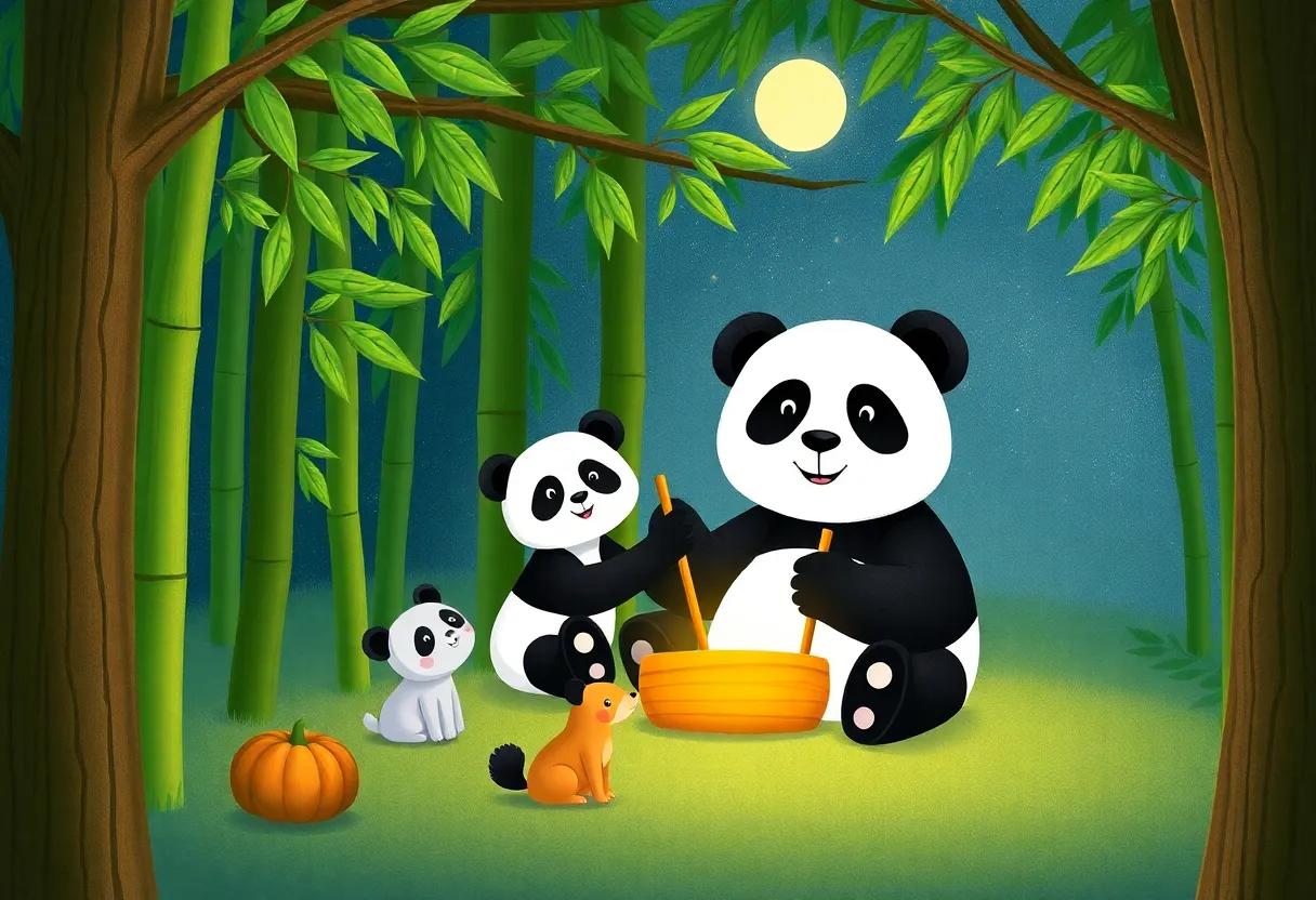 Gathering Forest Friends for ‍an Evening Celebration