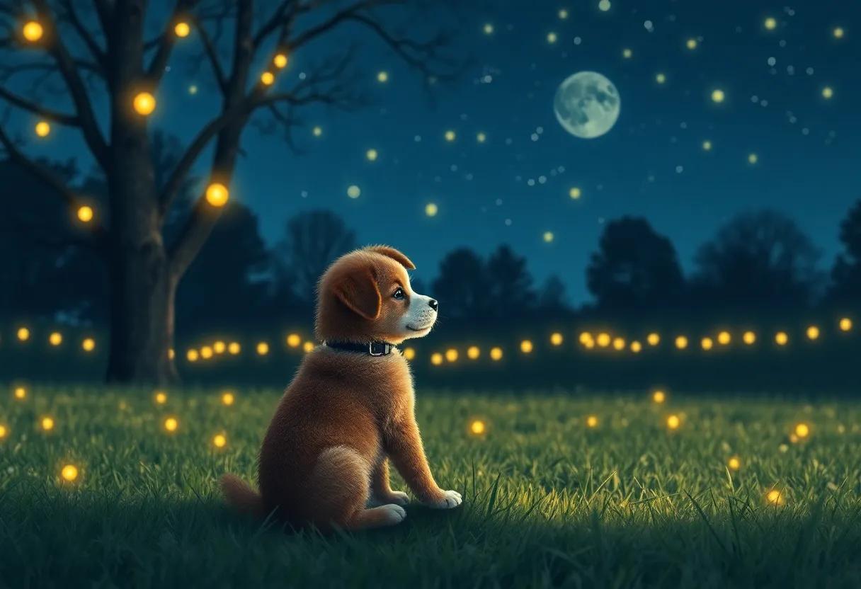 Evening Shadows and the Magic of Firefly Flickers