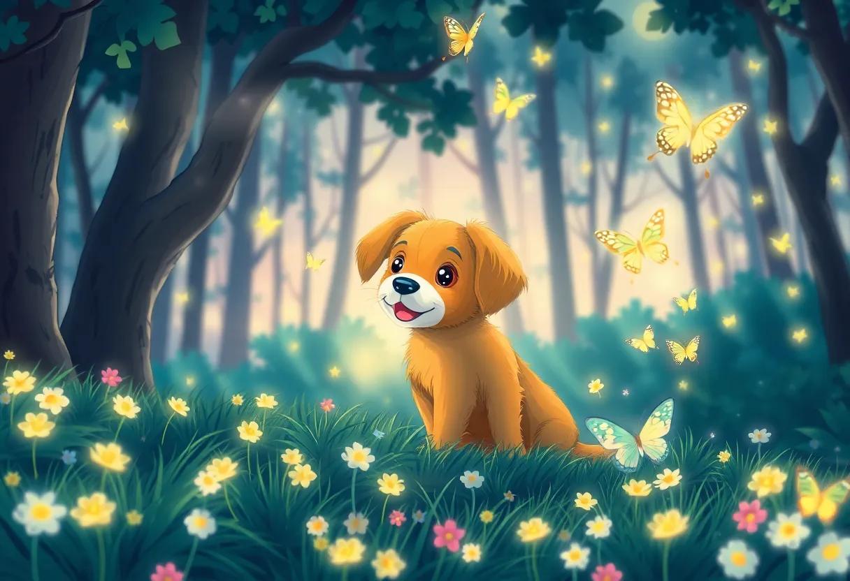 Chasing Sparkling Butterflies Through Sun-Dappled Glades