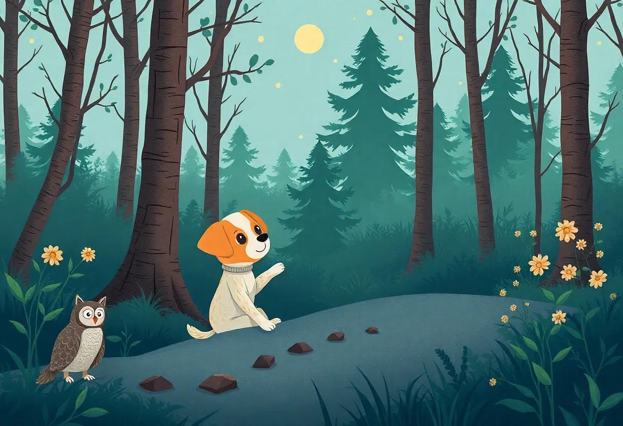 Learning Kindness from the Wise Old‍ Owl's ‍Stories